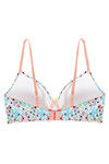Zivame Fashion Print Padded Non Wired 3/4th Coverage T-Shirt Bra-Multi-Colour Print — thumbnail 7