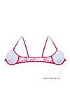 Zivame No Spill Gentle Lift Flower Power Front Open T-Shirt Bra- White N Print — thumbnail 7