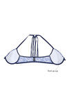 Zivame Fashion Print Padded Wired 3/4th Coverage T-Shirt Bra-Blue Floral Print — thumbnail 8