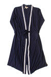 Zivame CoZzzie Rayon Elastane Plain Robe- Navy. — thumbnail 6