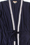 Zivame CoZzzie Rayon Elastane Plain Robe- Navy. — thumbnail 8