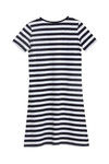 Zivame After Hours Sailor Striped Short Nighty- White Navy — thumbnail 7