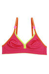 Zivame Color Pop Double Layered Non Wired 3/4th Coverage T-Shirt Bra-Hot Pink — thumbnail 5