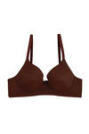 Zivame Padded Wired 3/4th Coverage T-Shirt Bra-Brown — thumbnail 6