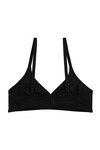 Zivame Double Layered Non Wired 3/4th Coverage Bra-Black — thumbnail 6