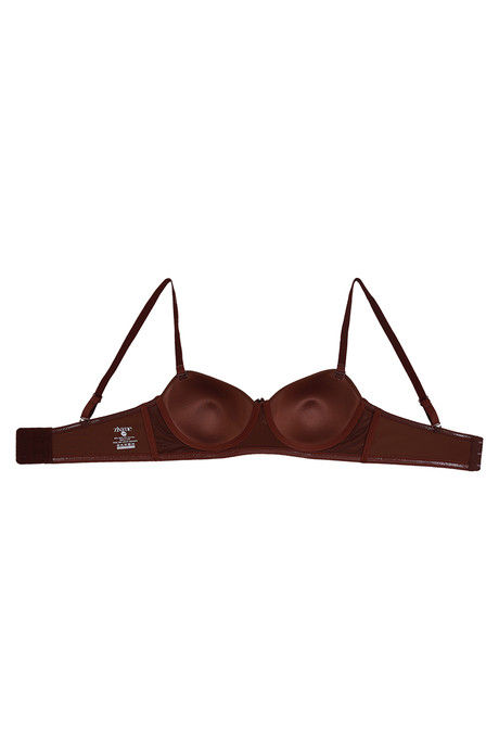 Zivame Padded Wired 3/4th Coverage Strapless Bra-Brown — image 7