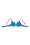 Zivame Push Up Wired Medium Coverage Bra-Blue — thumbnail 7
