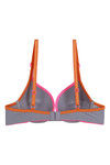 Zivame Push Up Wired Medium Coverage Bra-Light Grey — thumbnail 6