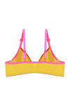 Zivame Color Pop Padded Wired Medium Coverage T-Shirt Bra-Yellow — thumbnail 6