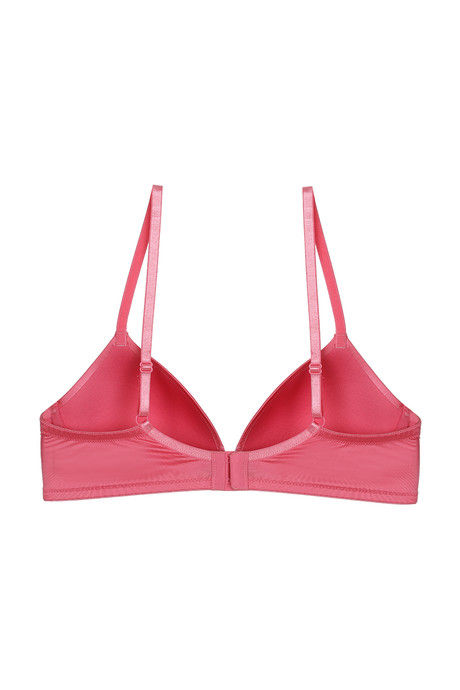 Zivame Soft n Sheen Padded Wired 3/4th Coverage T-Shirt Bra - Pink — image 6