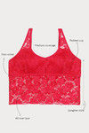 Zivame Made To Layer Double Layered Non Wired Medium Coverage Bralette -Ski Patrol Maroon — thumbnail 5