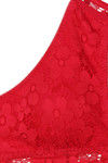 Zivame Made To Layer Longline Bralette-Red — thumbnail 9