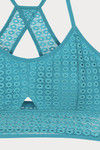 Zivame Made To Layer Medallion Lace Bralatte- Blue  — thumbnail 9