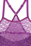 Zivame Made To Layer Double Layered Non Wired Full Coverage Bralette -Dewberry Wine — thumbnail 7