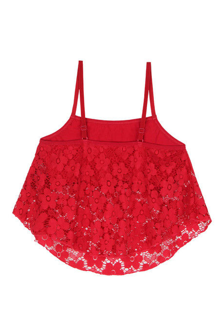 Zivame Made-to-Layer Longline Flared Bralette- Red — image 6