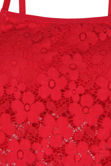 Zivame Made-to-Layer Longline Flared Bralette- Red — image 7