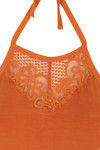 Zivame Made To Layer Double Layered Non Wired Medium Coverage Bralette -Orange Ochre — thumbnail 7