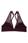 Zivame Double Layered Non Wired 3/4th Coverage Bralette -Burgundy — thumbnail 7