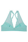 Zivame Double Layered Non Wired 3/4th Coverage Bralette -Aqua — thumbnail 7