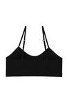 Zivame Teens Double Layered Non Wired 3/4th Coverage Bralette -Black — thumbnail 8