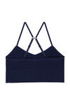 Zivame Teens Double Layered Non Wired 3/4th Coverage Bralette -Dark Blue — thumbnail 9