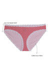  Zivame Premium Cotton Low Rise Hipster Brief- Pink Chevron (Pack 2) — thumbnail 8