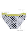  Zivame Premium Cotton Low Rise Hipster Brief- Pink Chevron (Pack 2) — thumbnail 9