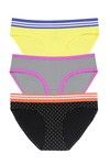  Zivame Premium Cotton Low Rise Hipster Brief- Grey Yellow Stripe(Pack 3) — thumbnail 9