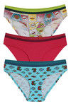 Zivame  Cotton Hipster (Pack Of 3)- Multicolor — thumbnail 9