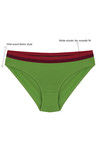 Zivame  Cotton Print n Solid Bikini Panty (Pack of 3)- Multicolor — thumbnail 11