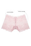 Zivame Super Soft Lace Kissed Boyshort Panty- Baby Pink — thumbnail 6