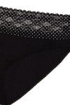 Zivame Super Soft Lace Kissed Hipster Brief- Black Dot Print — thumbnail 7