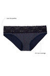 Zivame Super Soft Lace Kissed Hipster Brief-Navy Blue Dot — thumbnail 5