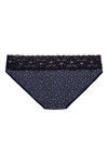Zivame Super Soft Lace Kissed Hipster Brief-Navy Blue — thumbnail 6