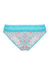Zivame Super Soft Lace Kissed Hipster Brief- Blue Floral — thumbnail 6