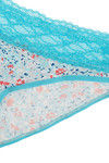Zivame Super Soft Lace Kissed Hipster Brief- Blue Floral — thumbnail 7
