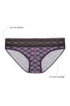 Zivame Super Soft Lace Kissed Hipster Brief-Mauve Mosaic — thumbnail 5