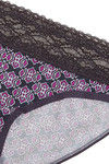 Zivame Super Soft Lace Kissed Hipster Brief-Mauve Mosaic — thumbnail 7