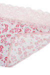 Zivame Super Soft Lace Kissed Hipster Brief- Pink Floral — thumbnail 7
