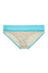 Zivame Super Soft Lace Kissed Hipster Brief- Blue — thumbnail 6