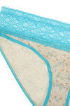 Zivame Super Soft Lace Kissed Hipster Brief- Blue — thumbnail 7
