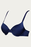 Zivame Soft n Sheen Push-Up Wired Medium Coverage T-Shirt Bra - Navy — thumbnail 7