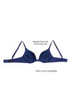 Zivame Soft n Sheen Push Up Wired Medium Coverage T-Shirt Bra-Sodalite Blue — thumbnail 7