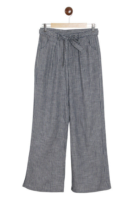Zivame Flared Easy Fit Pants-Navy — image 6