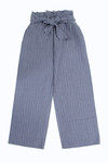 Zivame Stripe Paper Bag Palazzo Pant - Navy — thumbnail 6
