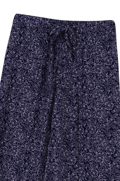 Zivame Flare Fit Casual Pants - Navy — image 7