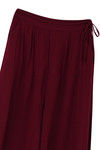 Zivame On The Go Palazzo Pants- Maroon — thumbnail 7