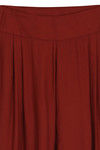 Zephyr Pleated Tapered Pants- Brown — thumbnail 8