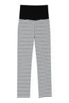 Zivame Striped Travel Leggings- Cream — thumbnail 6