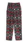 Zivame Abstract Print Tapered Pants- Green — thumbnail 7